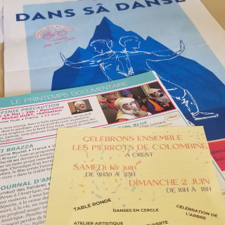 3 interviews :  Célébrons les Pierrots de la Colombine, Tournée vélo du spectacle Dans sâ Danse et L'infini précaution de Michel