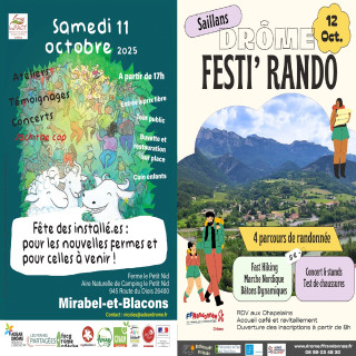 Fête des installé.es / Drôme Festi'Rando