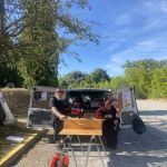 Le rémouleur et la coiffeuse, reportage au Café Bibliothèque de Chabrillan