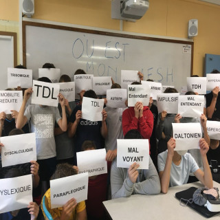 Les AESH de la Vallée en grève