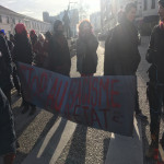 Manifestation pour le retrait de la loi Immigration à Valence